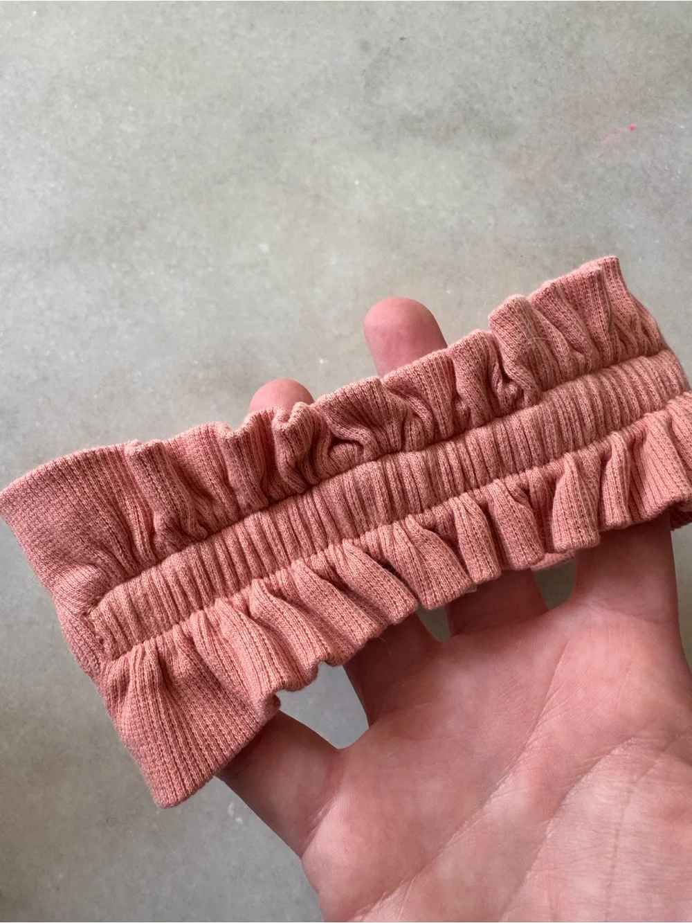kate quinn Ribbed Knot Headband - Dusty Rose